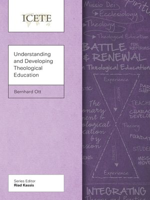 cover image of Understanding and Developing Theological Education